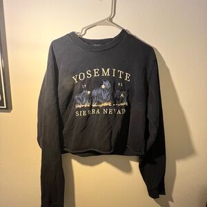 Brandy Melville Navy Sweatshirt